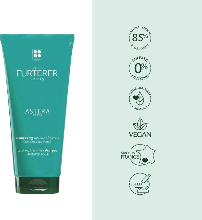 Produktbild Rene Furterer Astera Fresh Beruhigend-Frisches Shampoo (200 ml, Flüssiges Shampoo)