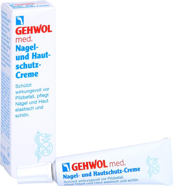 Produktbild Gehwol med Nagel- und Hautschutz-Creme (Fusscrème & Fussgel, 15 ml)
