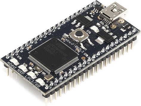 Actual product image Mbed NXP LCP1768 Prototyping Board (Various)