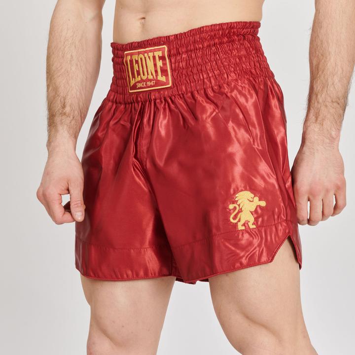 Actual product image Leone Basic Kickboxhose AB970 Rot (M)