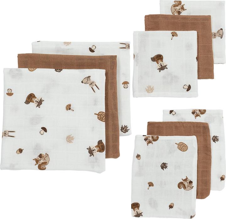 Meyco Baby Forest Animals Starterset - Pack de 9
