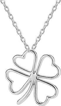 Produktbild Beneto Silver necklace with four-leaf clover AGS780 / 47 (L)