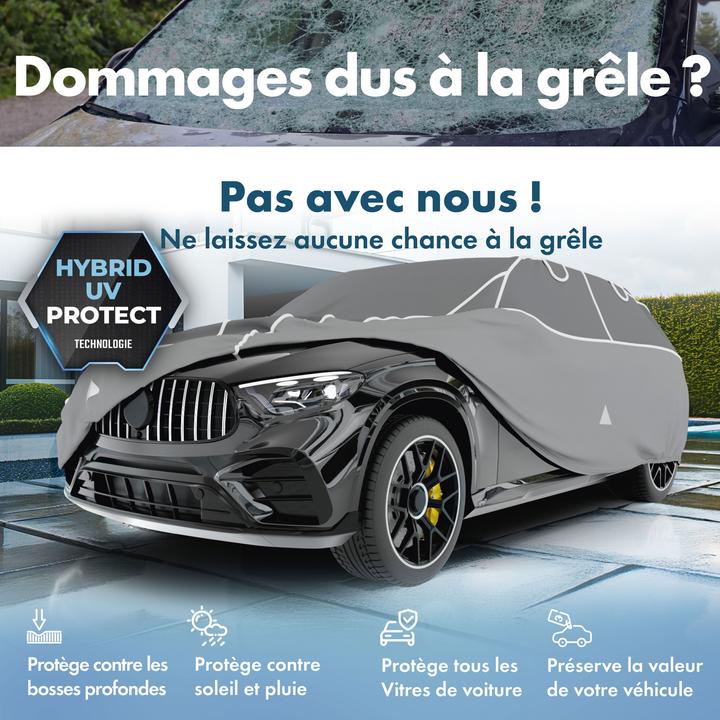 Actual product image Walser SUV Hail Protection Tarpaulin Hybrid UV Protect, Hail Protection Garage Size S