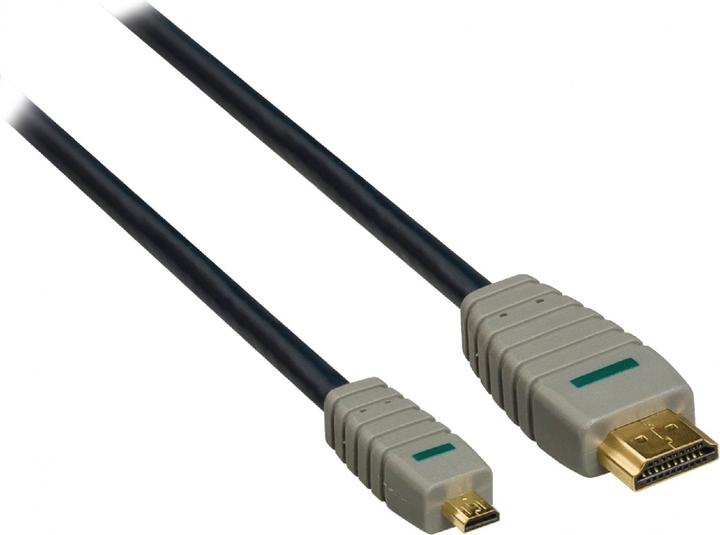 Bandridge BLUE Micro-HDMI Kabel (2 m, HDMI)