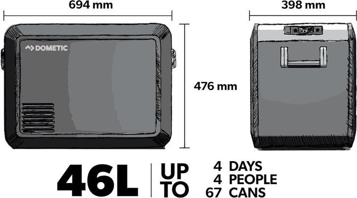 Produktbild Dometic CFX3 45 EU Version (46 l)