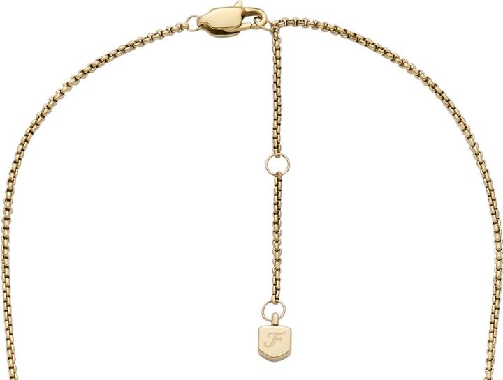 Image du produit Fossil Collier Heritage (Acier inoxydable, 85 cm)