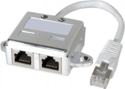 Exertis Connect Y-Adapter RJ45 Cat.5e STP (RJ45, RJ45 (2x))
