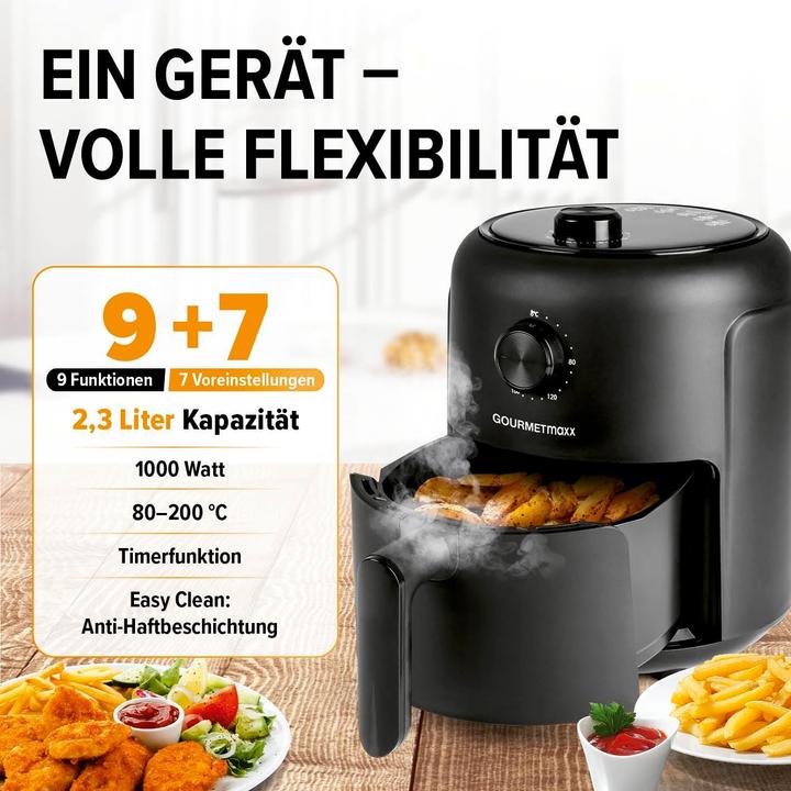 Produktbild Gourmetmaxx Heissluftfritteuse