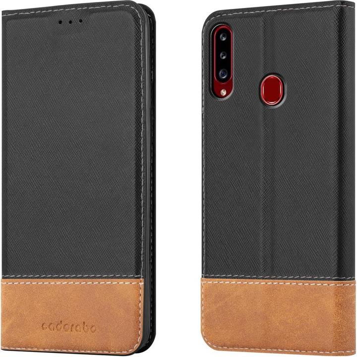 Produktbild Cadorabo X-Wallet Kunstlederkombi Hülle (Samsung Galaxy A20s)