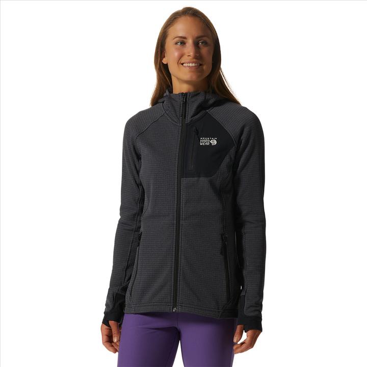 Actual product image Mountain Hardwear W Polartec Power Grid Full Zip Hoody (M)