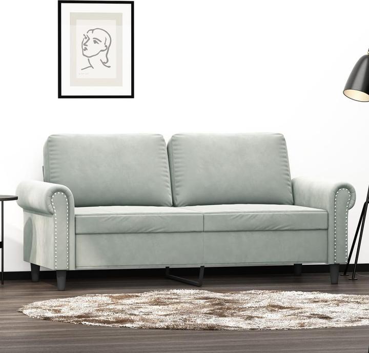 Immagine prodotto VidaXL Divano a 2 posti 140 cm in velluto (2 posti)