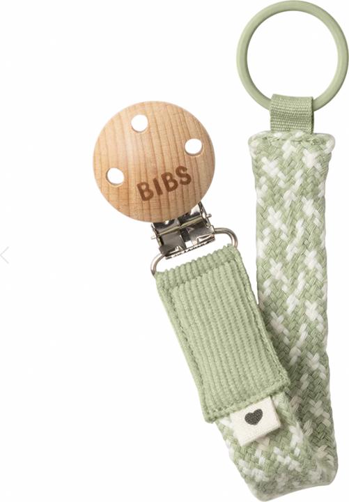 Actual product image Bibs Plaited dummy chain, sage/ ivory (1 x)