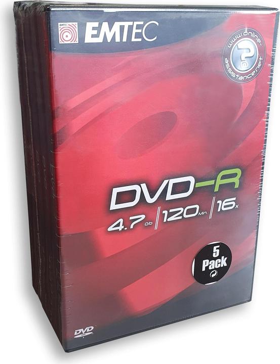 Emtec DVD-R 4.7GB 16x (5 x)