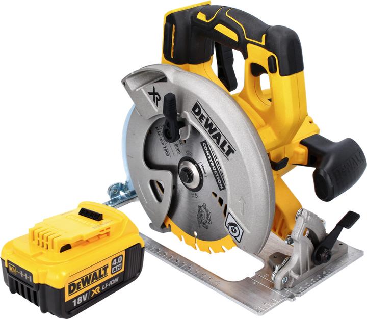 Productafbeelding DeWalt DCS 570 Accu handcirkelzaag 18 V 184 mm Brushless + 1x accu 4.0 Ah - zonder lader