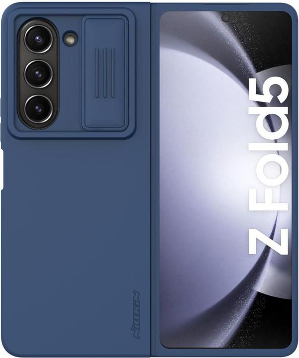 Nillkin Custodia in silicone CamShield Silky per Samsung Galaxy Z Fold 5 z os?on? na aparat (Samsung Galaxy Z Fold5)