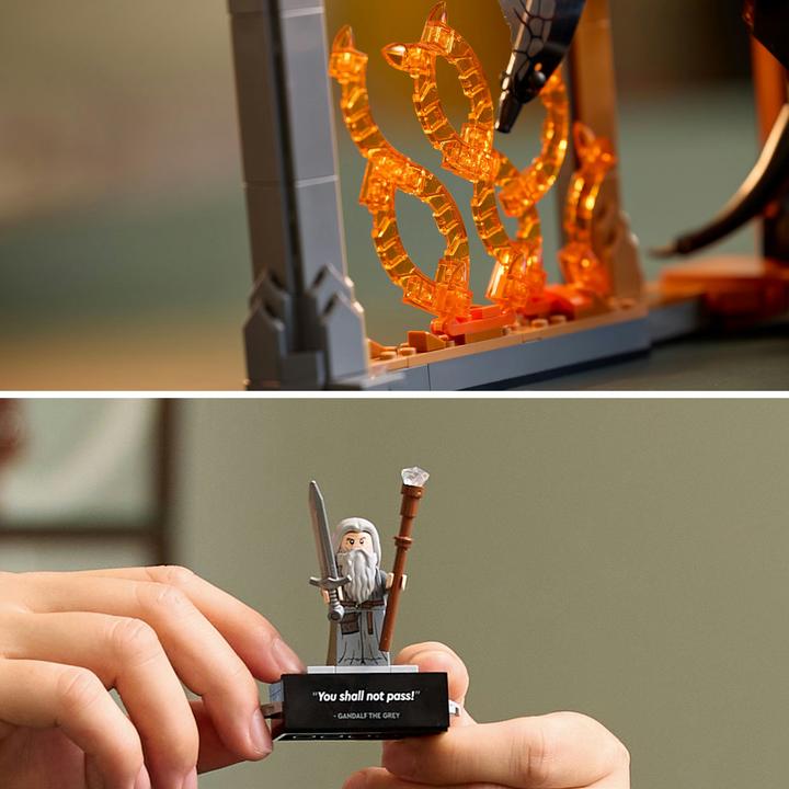 Immagine prodotto LEGO Il Signore degli Anelli: fermalibro Balrog (10367, LEGO Il Signore degli Anelli)