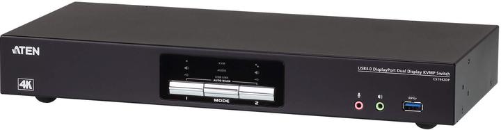 Actual product image Aten CS1942DP Switch Dual View 2 Port USB