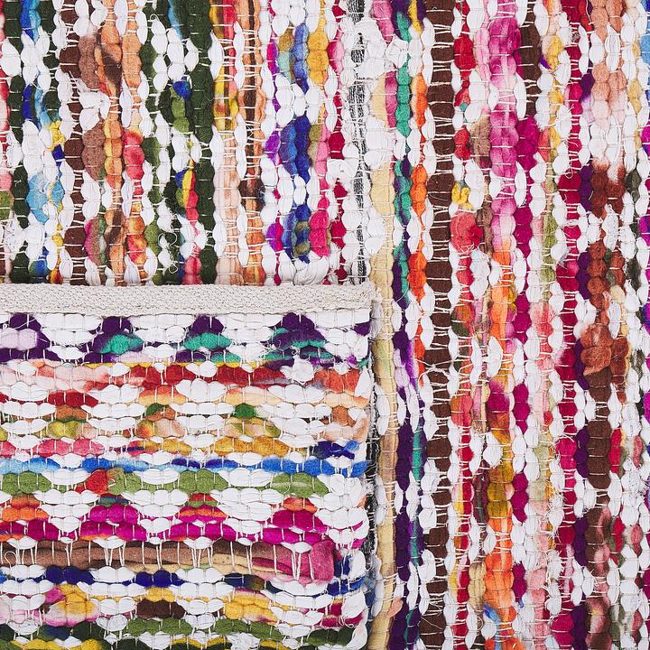 Topeshop 80 x 150 cm multicolored ARAKLI cotton FLAKE (150 x 80 cm)
