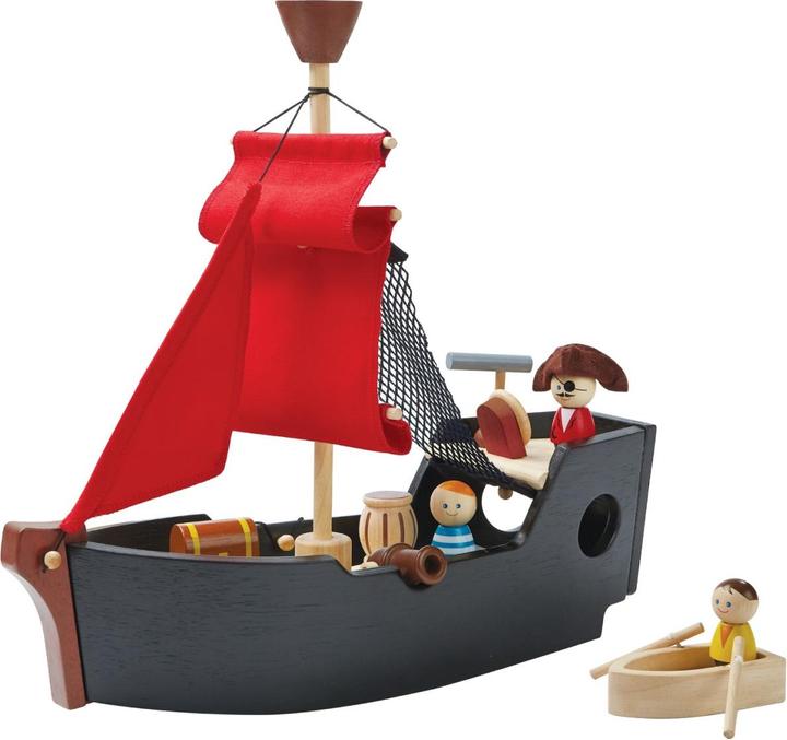 Actual product image Plantoys Pirate ship - play set