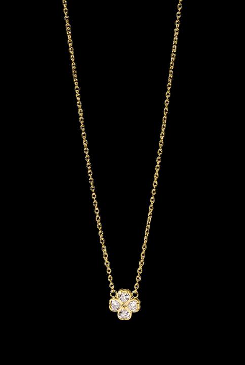 Image du produit Purelei Cuore Kette gold (Acier inoxydable plaqué or 18 carats)