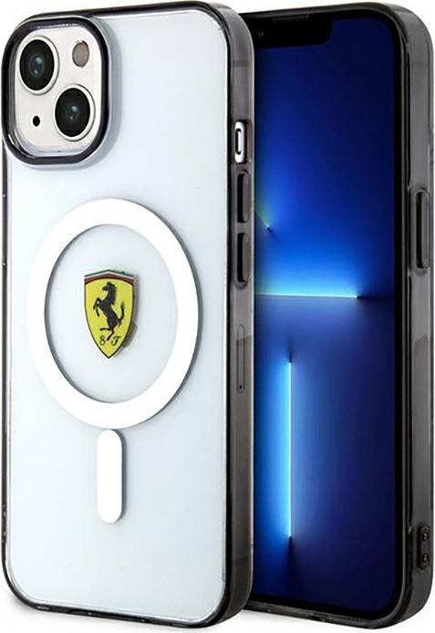 Immagine prodotto Ferrari FEHMP14MURKT Custodia rigida iPhone 14 Plus 6,7" chiara/trasparente Outline Magsafe (Apple iPhone 14 Plus)