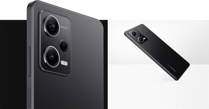Produktbild Xiaomi Redmi Note 12 Pro 5G (128 GB, Midnight Black, 6.67", Dual SIM, 50 Mpx, 5G)