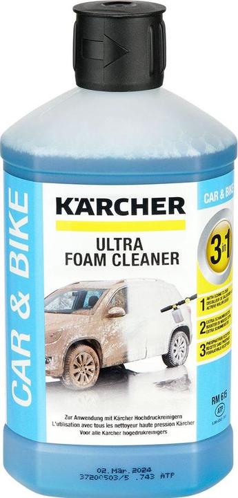 Actual product image Kärcher Ultra Foam Cleaner 3in1 1 ltr.