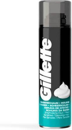 Gillette Sensitive Basis Rasierschaum (200 ml, Rasierschaum)
