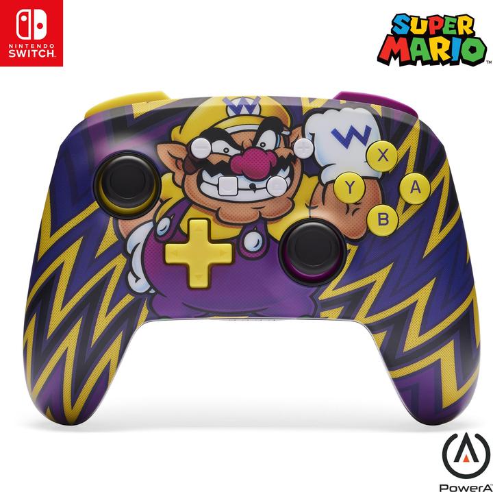 Immagine prodotto PowerA Enhanced Wireless Controller - Wario (Switch OLED, Switch, Switch Lite)