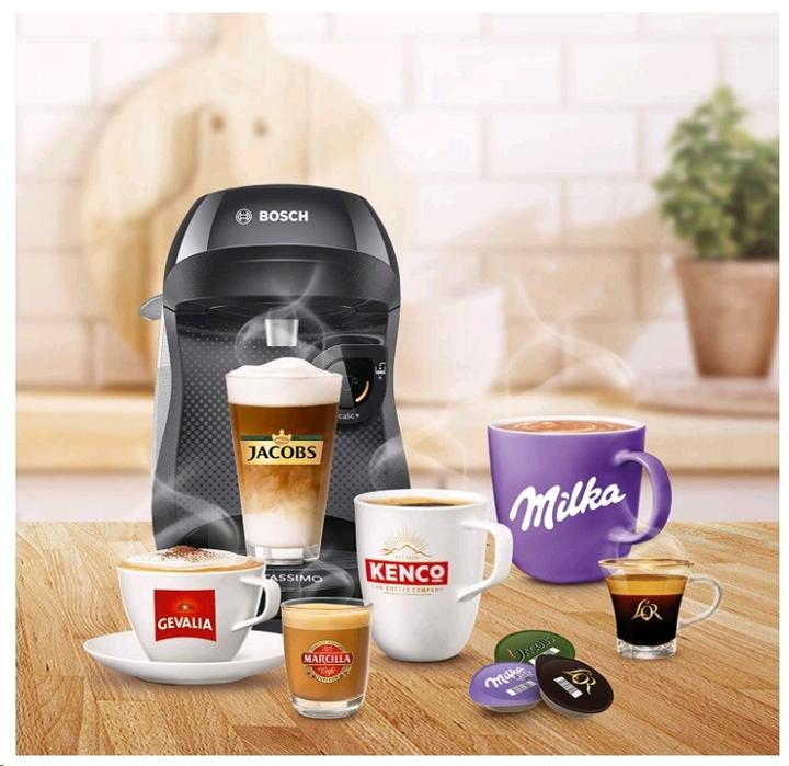 Productafbeelding Bosch Hausgeräte TAS1002N echt zwart (Tassimo)