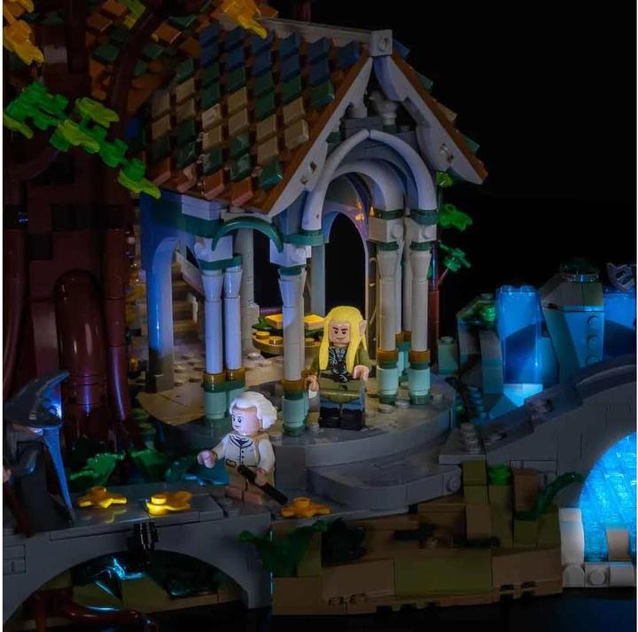 Produktbild Light my bricks LED Licht Set für LEGO 10316 Der Herr der Ringe - Bruchtal