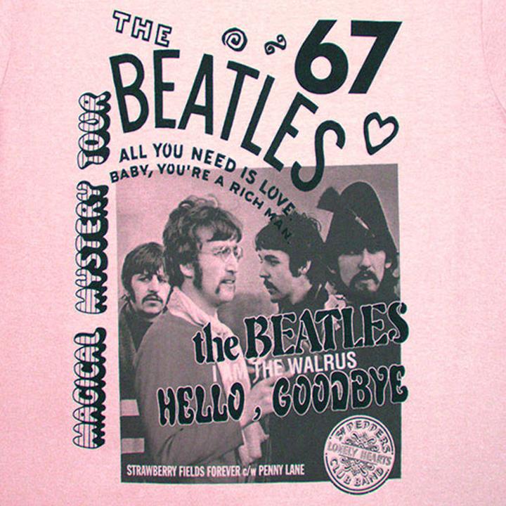 Actual product image The Beatles Unisex Adult 1967 T-Shirt (L)