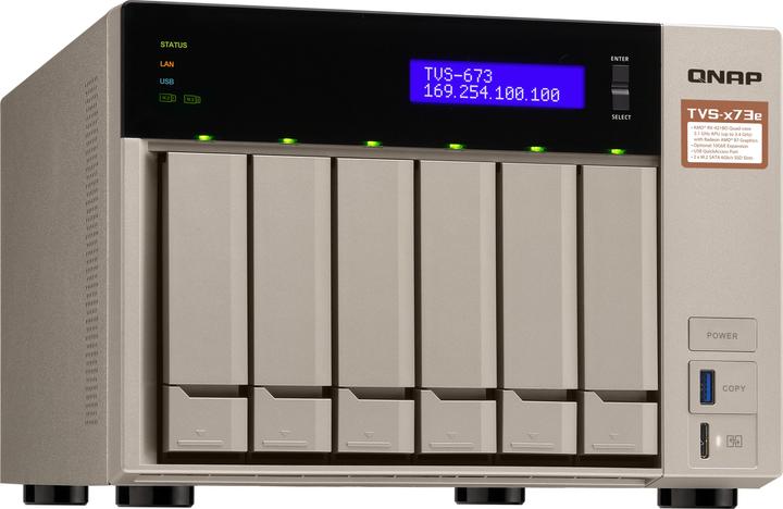 Actual product image QNAP Tvs-673e-4g (0 TB)