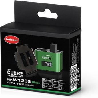 Actual product image Hähnel ProCUBE 2 plate for Fujifilm NP-W126 battery camera charger