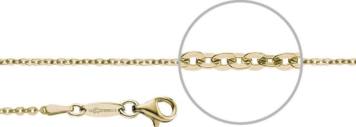 Produktbild Der Kettenmacher Brillantkette Gold Diamantiert 1,9 mm 42 cm (Sterling Silber 925, 42 - 45 cm)