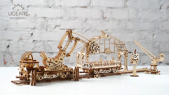 Actual product image Ugears Train Transshipment point