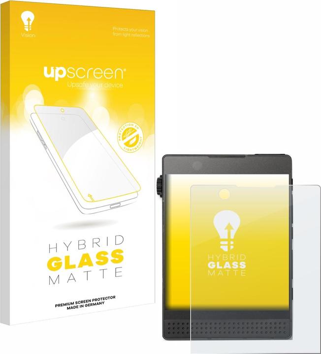 Actual product image upscreen Protective glass Protective film glass Film screen protector matt (1 Piece, Light Phone 3)