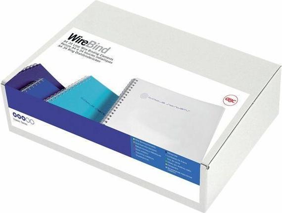Image du produit GBC Dos de reliure en fil métallique, division 3:1