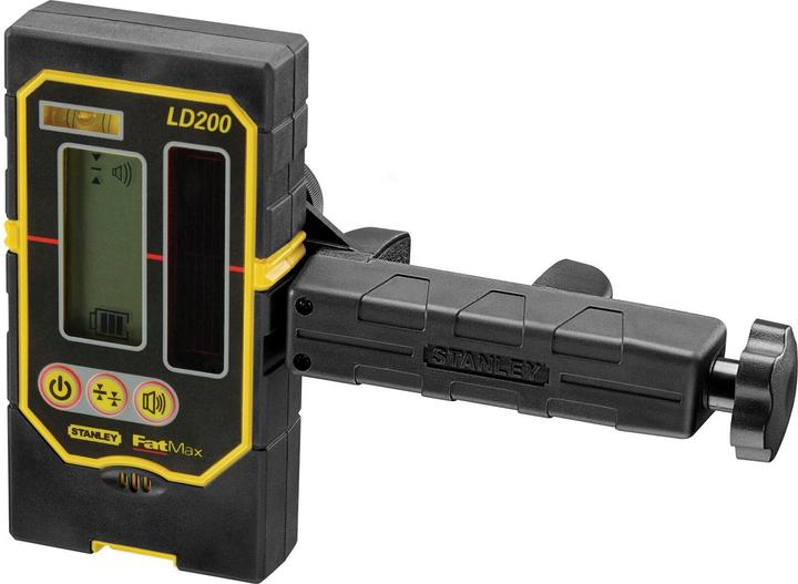 Actual product image Stanley Laser receiver LD200 Working range 50m, with holder for line lasers Accuracy 1mm at high e...