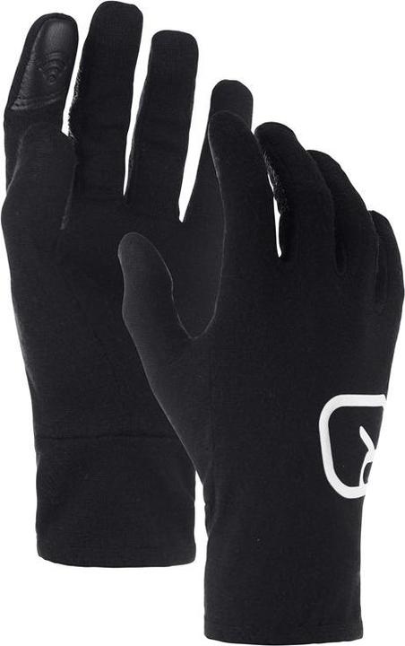 Ortovox 185 Rock n Wool Glove Liner Women Black Raven