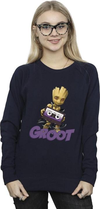 Image du produit Guardians of the Galaxy - Sweat GROOT CASETTE - Femme (M)