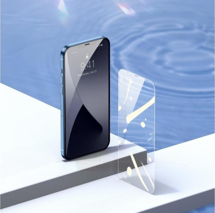 Immagine prodotto Baseus 0.15mm Pellicola di vetro temperato a copertura totale per iP 6.7inch 2020 (indurimento secondario) (2 Pezzo/i, Apple iPhone 12 Pro Max)