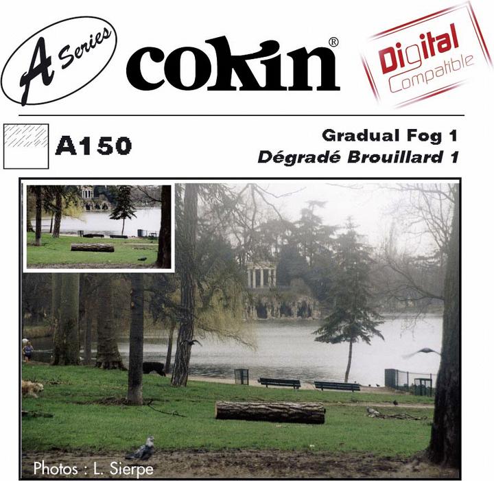 Image du produit Cokin Filtre A150 Dégradé Brouillard 1 (67 mm, Filtre dégradé gris, 62 mm)