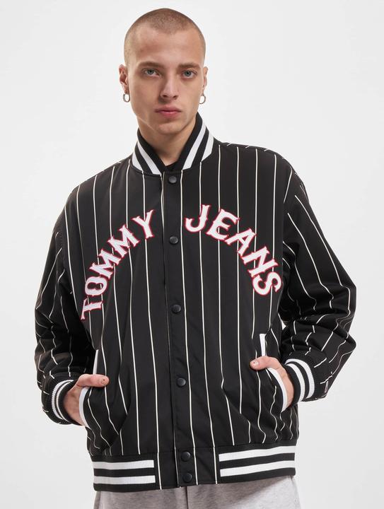 Produktbild Tommy Hilfiger Tommy Jeans Rlx Pinstripe Bomberjacke - 86443 (XL)