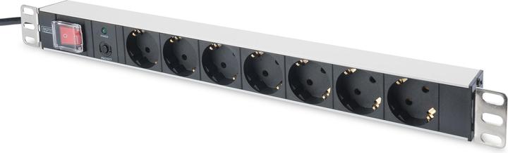 Produktbild Digitus Steckdosenleiste (7 x, CEE 7/3, 2 m)