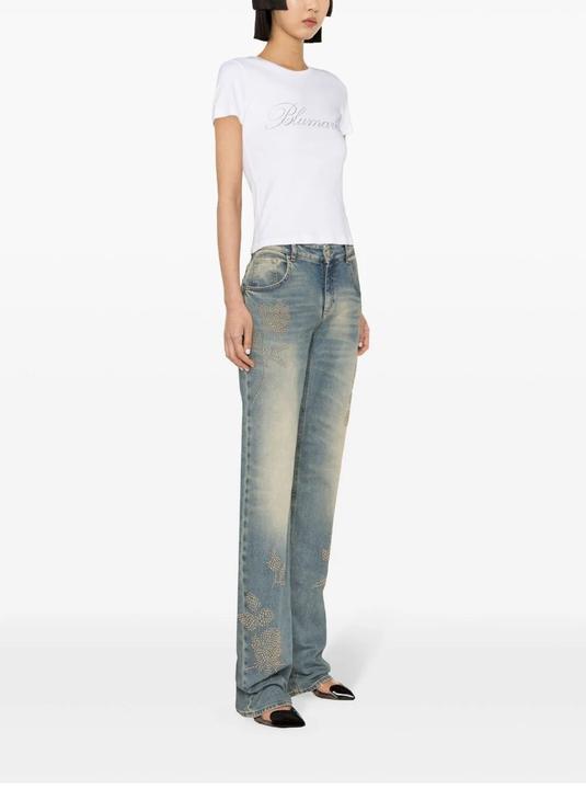 Actual product image Blumarine T-shirt logo (M)