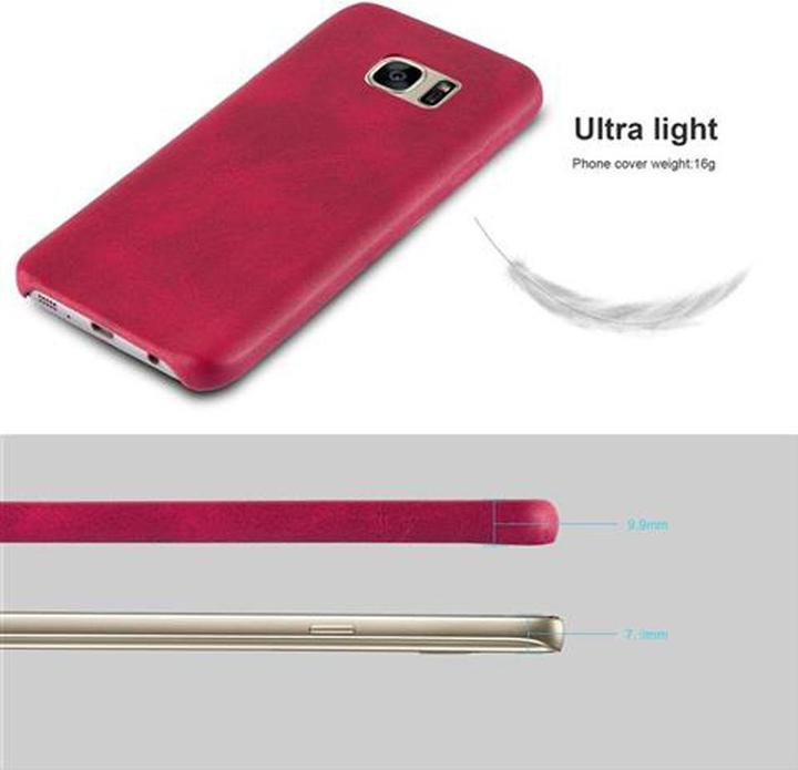 Produktbild Cadorabo Hard Cover Kunstleder mit Struktur (Samsung Galaxy S7)
