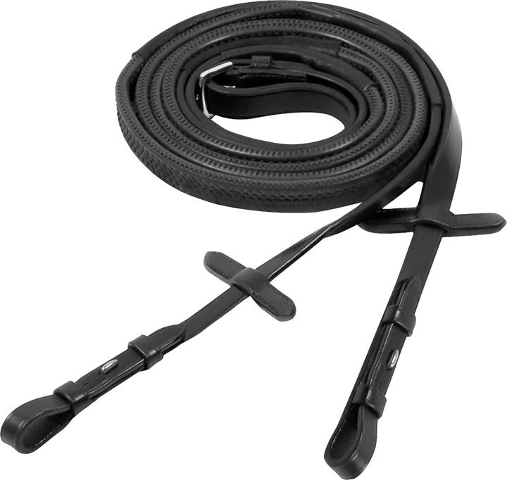 Actual product image Collegiate Rubber And Leather Reins Iv