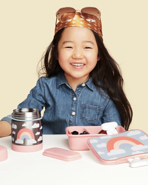 Actual product image Skiphop Spark Style Lunch Set Rainbow