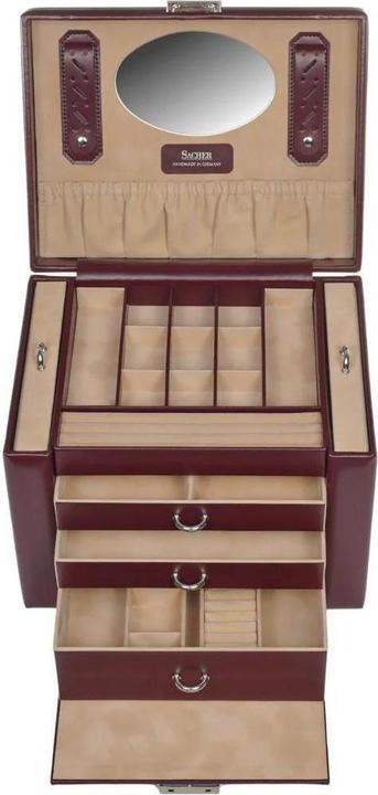 Produktbild Sacher 88.107.010143 - Schmuckkasten Marta new classic bordeaux (Leder)